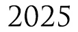 2025